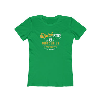 Quick Stop Groceries Women's Boyfriend Tee