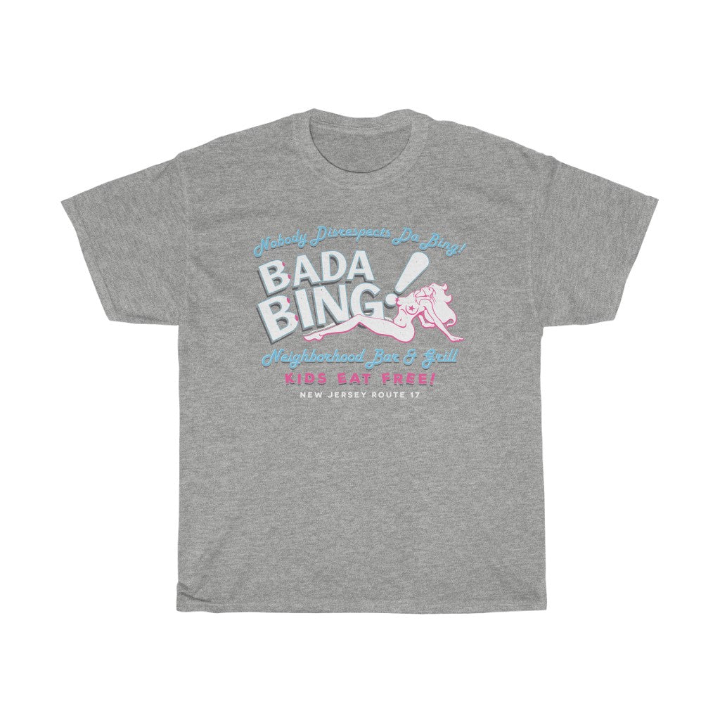 Bada Bing! Men's Relaxed Fit Short Sleeve Tee