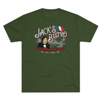 Jack's Bistro Men's/Unisex Tri-Blend Ultra Soft Tee