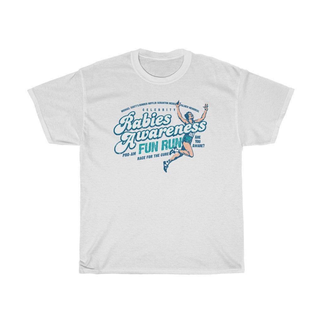 Rabies Awareness Fun Run Men's Relaxed Fit Short Sleeve Tee
