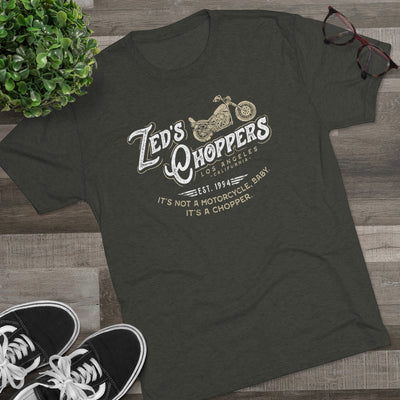 Zed's Choppers Men's/Unisex Tri-Blend Ultra Soft Tee