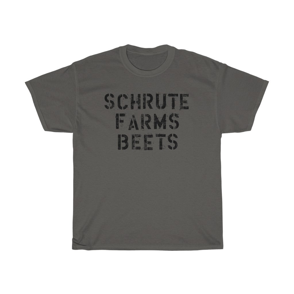 Schrute Farms Beets Men's Relaxed Fit Short Sleeve Tee