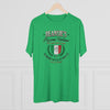 Beansie's Pizzeria Italiana Men's/Unisex Tri-Blend Ultra Soft Tee