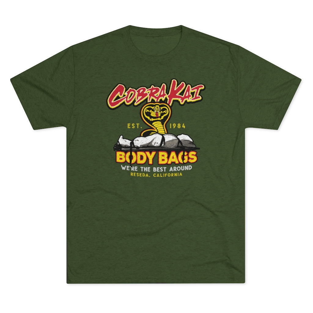 Cobra Kai Body Bags Men's/Unisex Tri-Blend Ultra Soft Tee