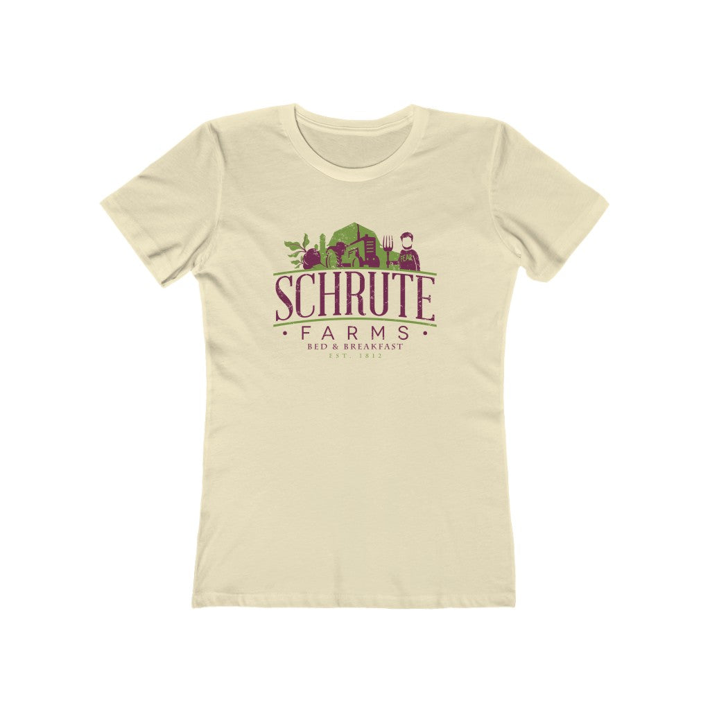 Schrute Farms B & B Women's Boyfriend Tee