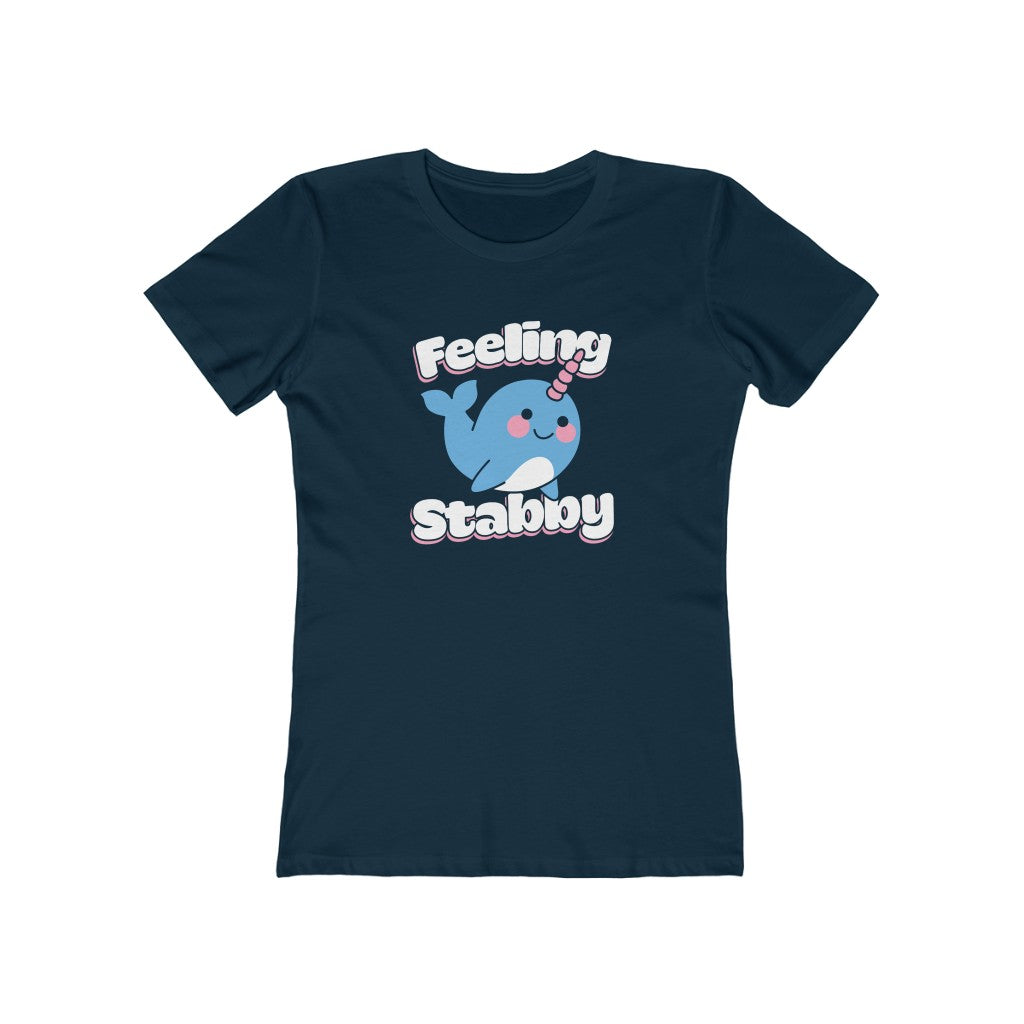 Feeling Stabby Women's Boyfriend Tee