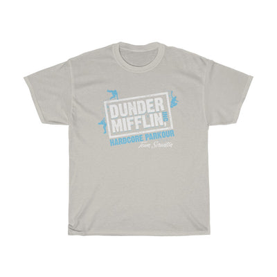 Dunder Mifflin Hardcore Parkour Men's Relaxed Fit Short Sleeve Tee