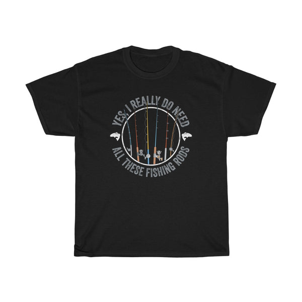 All These Fishing Rods Men's Relaxed Fit Short Sleeve Tee