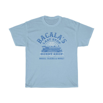 Bacala's Last Stop Hobby Shop Men's Relaxed Fit Short Sleeve Tee