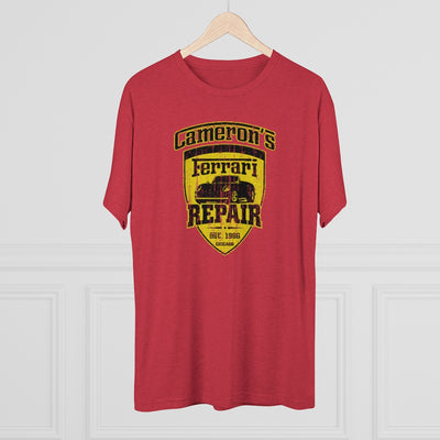 Cameron's Ferrari Repair Men's/Unisex Tri-Blend Ultra Soft Tee