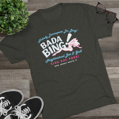 Bada Bing Men's/Unisex Tri-Blend Ultra Soft Tee