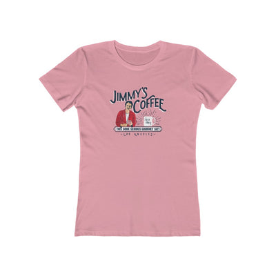 Jimmy's Serious Gourmet Coffee Women's Boyfriend Tee