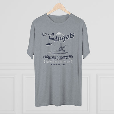 The Stugots Fishing Charters Men's/Unisex Tri-Blend Ultra Soft Tee