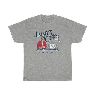 Jimmy's Serious Gourmet Coffee Men's Relaxed Fit Short Sleeve Tee