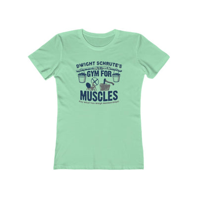 Dwight Schrute's Gym  Women's Boyfriend Tee