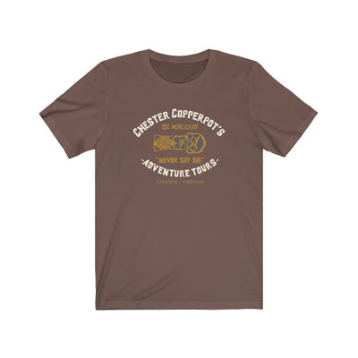 Chester Copperpot's Adventure Tours Men's/Unisex Super Soft Tee