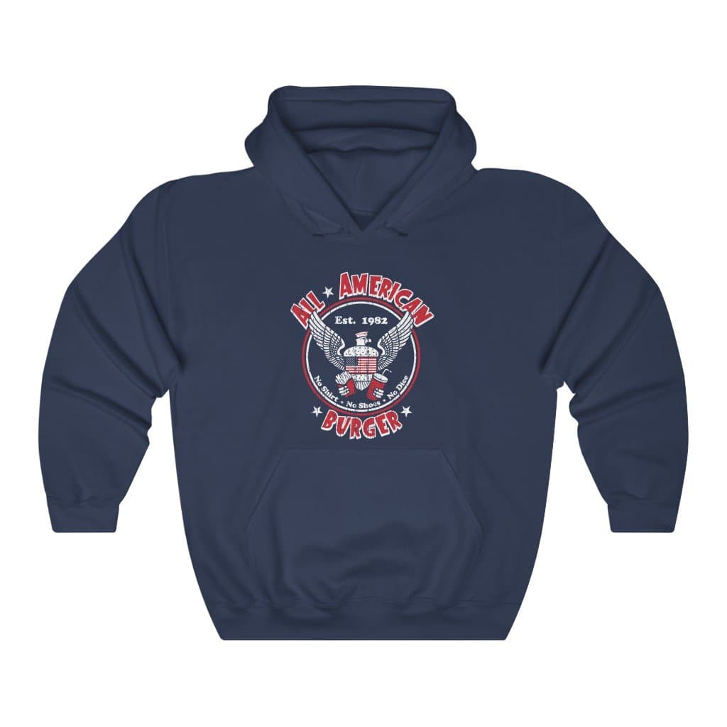 All American Burger Men's/Unisex Hoodie