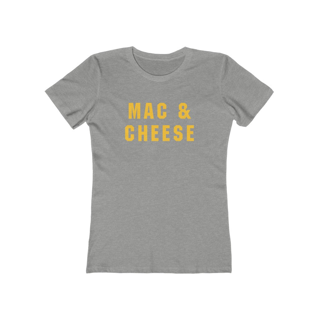 Mac & Cheese Women's Boyfriend Tee
