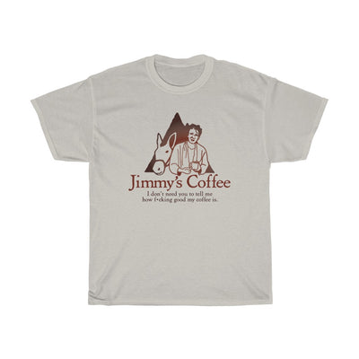 Jimmy's Coffee Men's Relaxed Fit Short Sleeve Tee