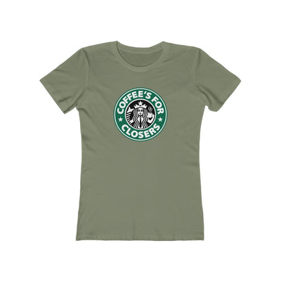 Coffee's For Closers Women's Boyfriend Tee