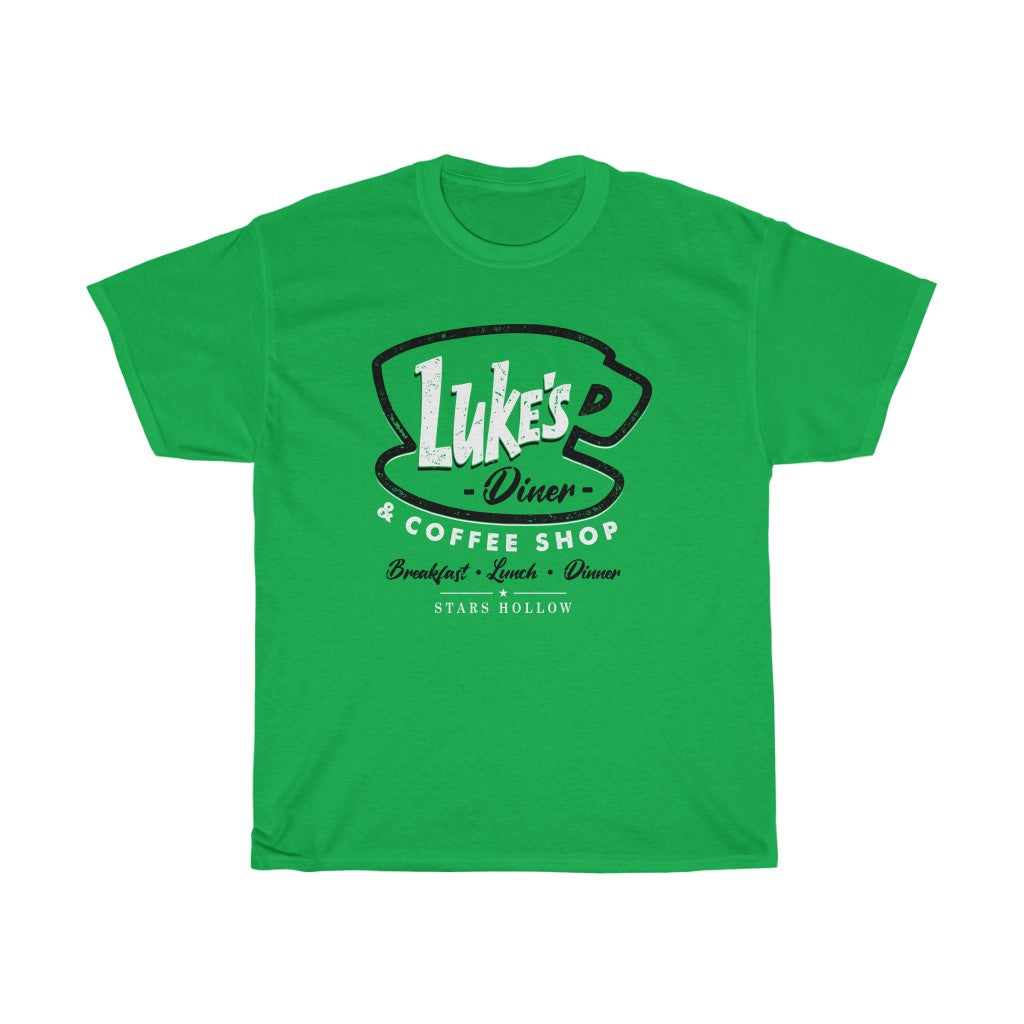 Luke's Diner & Coffee Shop Men's Relaxed Fit Short Sleeve Tee