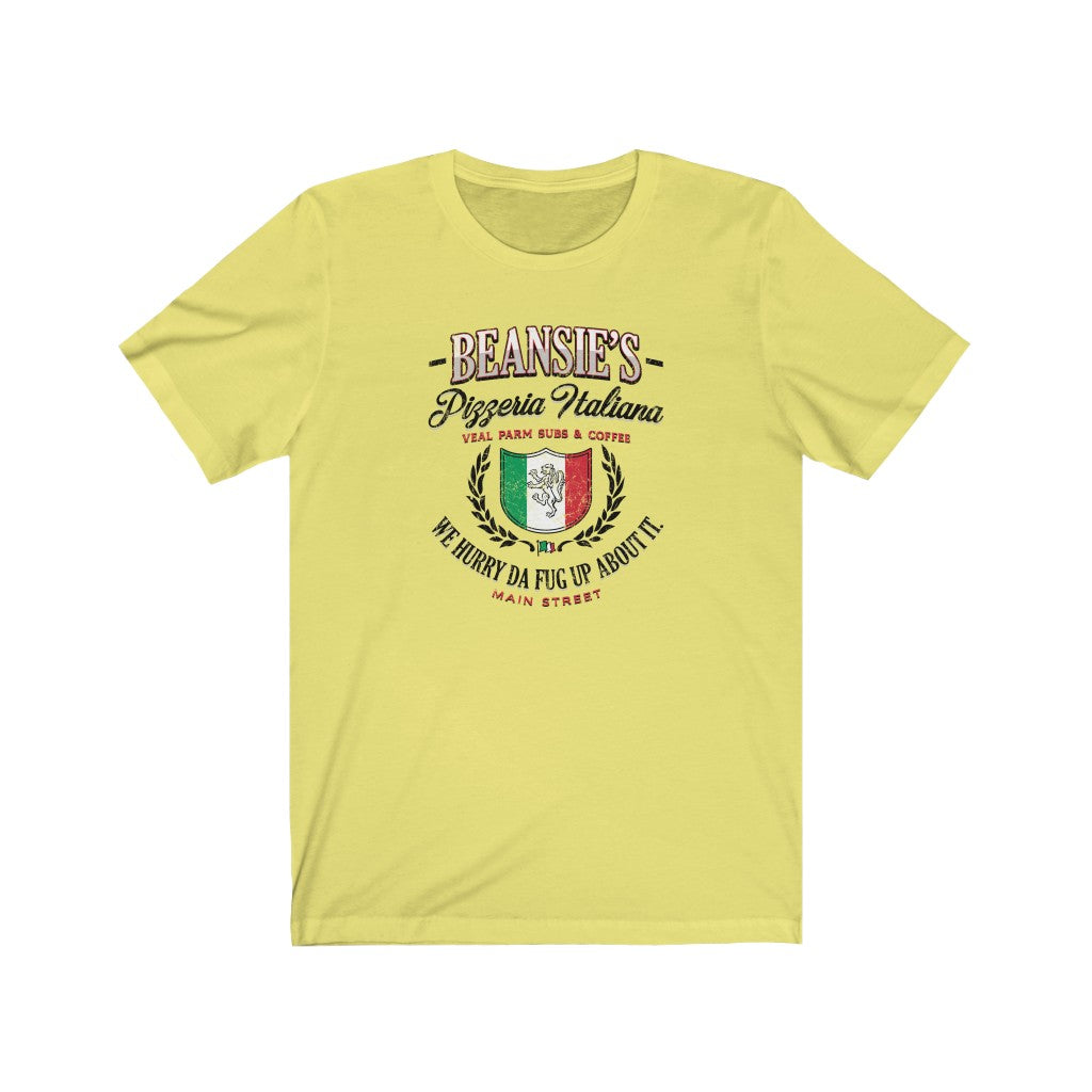 Beansie's Pizzeria Italiana Men's/Unisex Super Soft Tee