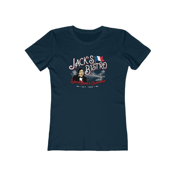Jack's Bistro Women's Fitted Boyfriend Tee